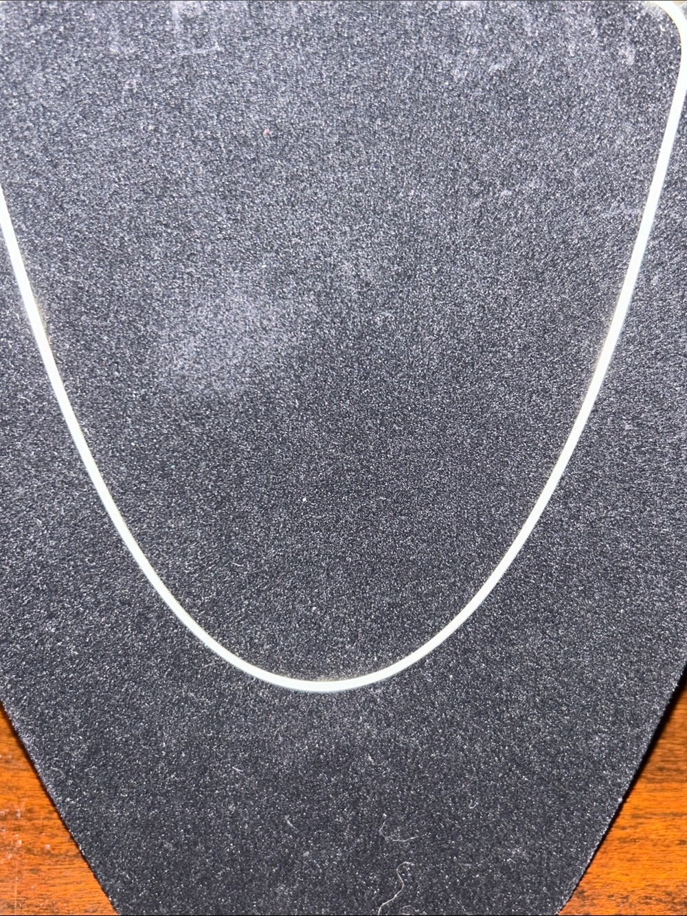 18” 925 Sterling Silver Snake Chain Necklace